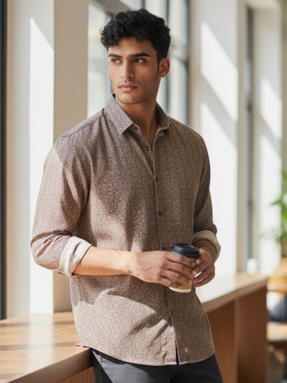 Joseph Abboud Paisley Print Shirt
